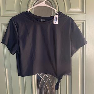 NWT women’s rash guard swim top